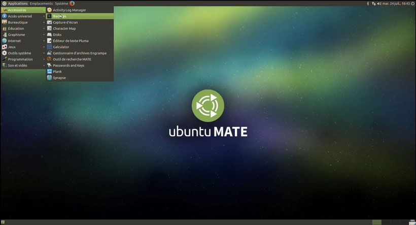 Ubuntu MATE Raspberry Pi logiciels