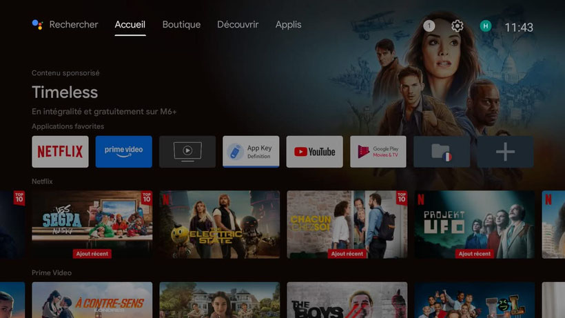 Android TV 11 sur Mecool KT2_1200px