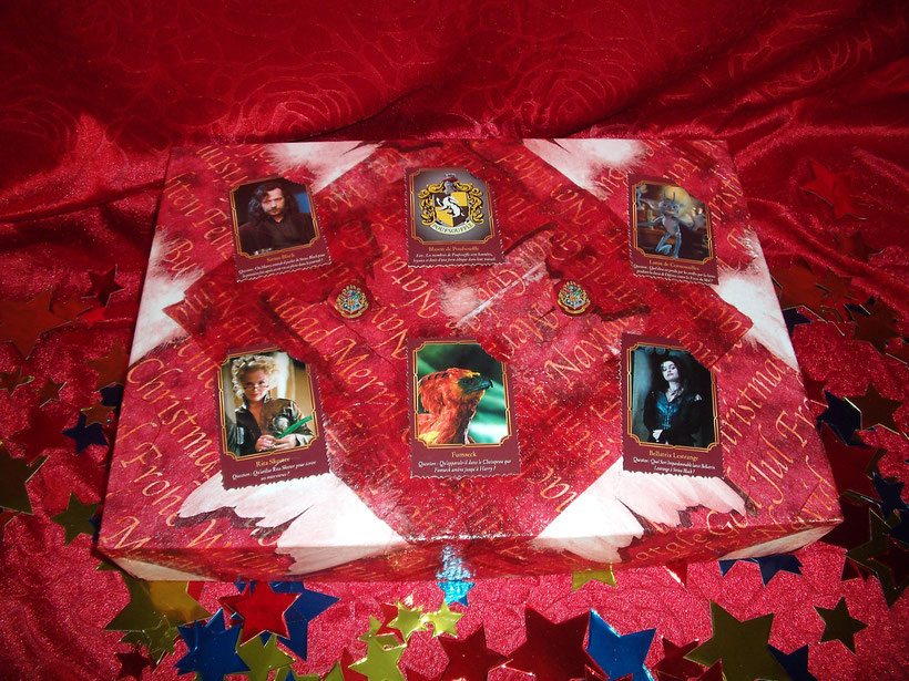 customisation boîte puzzle thème Harry Potter : univers emylila