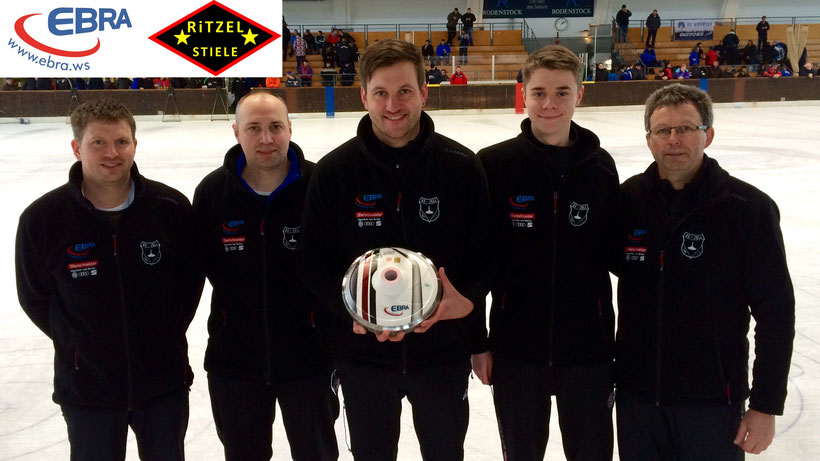 Johannes Heinze, Manuel Paulus, Christoph Öttl, Matthias Meier und für den verletzen Konrad Heinze (ganz rechts) spielte Max Halbig