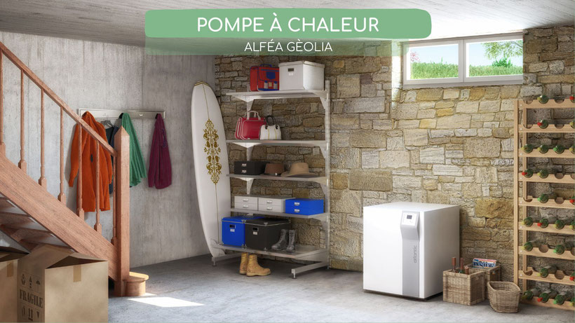 pompe à chaleur Alféa Gèolia