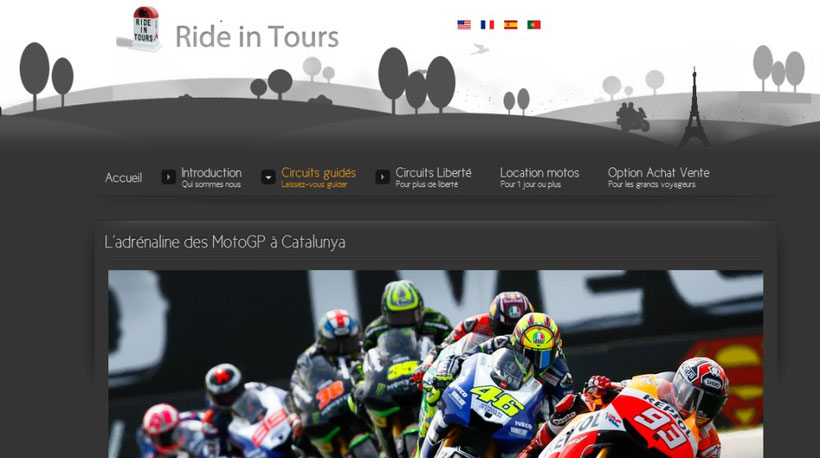 L'Agence de voyage Ride in Tours vous emmène au MotoGP de Barcelonne