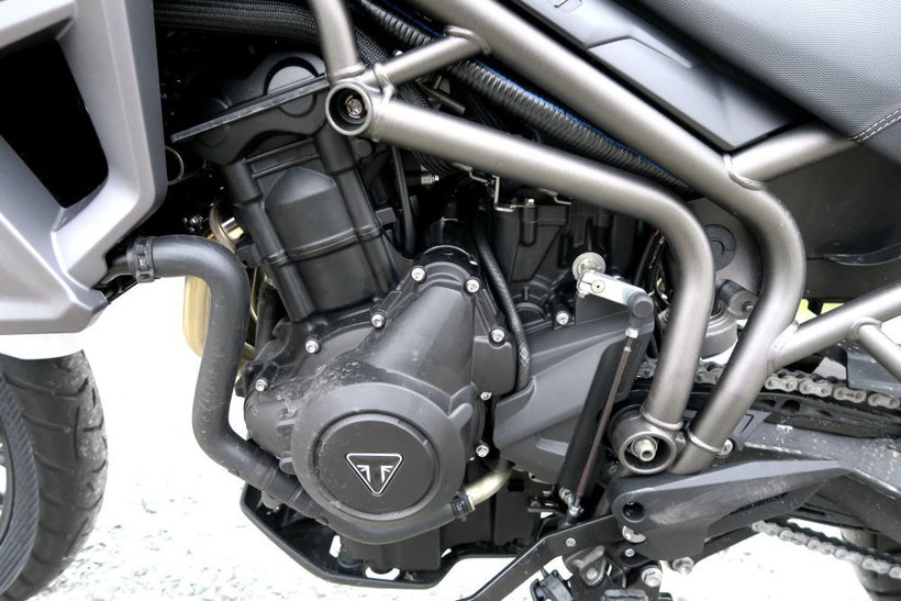 Le 3 cylindres du Triumph Tiger 800 XR