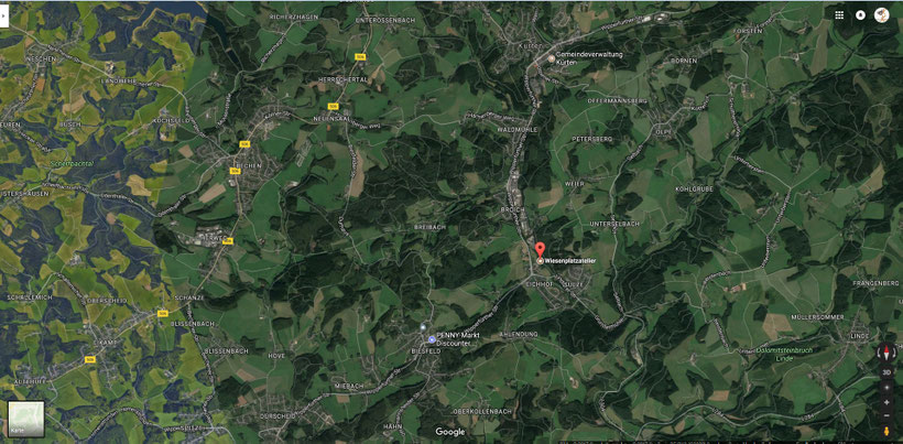 Aktuelle Position des Stoning Roll, Am Wiesenplatz 3, 51515 Kürten