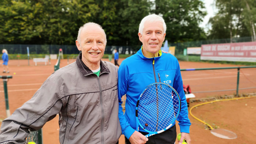 Herren-Doppel 2. Platz Werner Rohrbach & Rolf Gerken