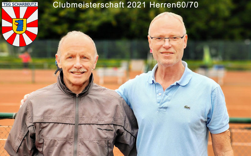 Herren-Einzel60/70 🥇 Werner Rohrbach 🥈 Jörg Kirschner