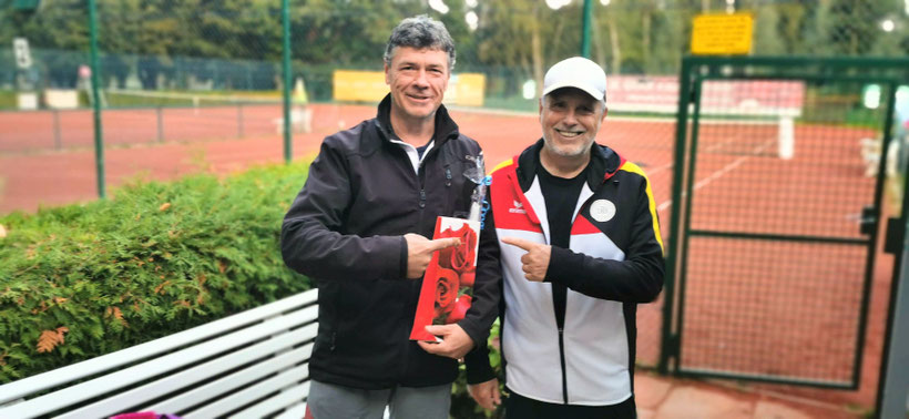 Finale Herren-Doppel - Patrick Roepstorff - Hartmut Wildfang
