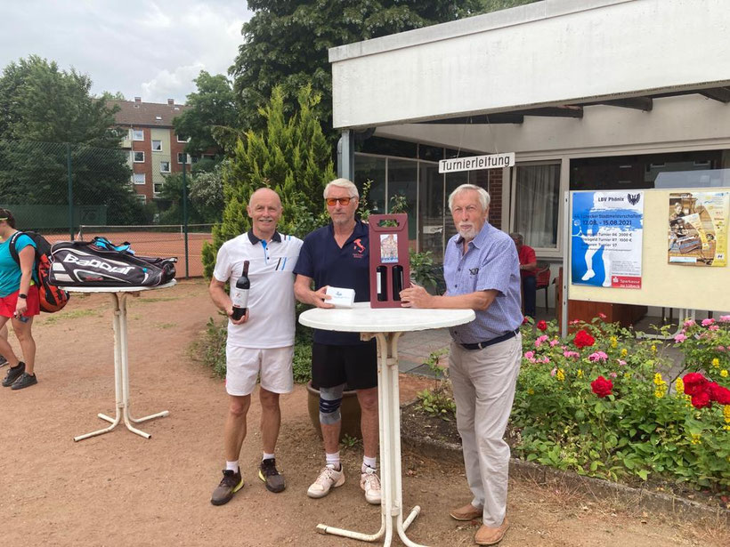 v. links Werner Rohrbach und Horst Kelling