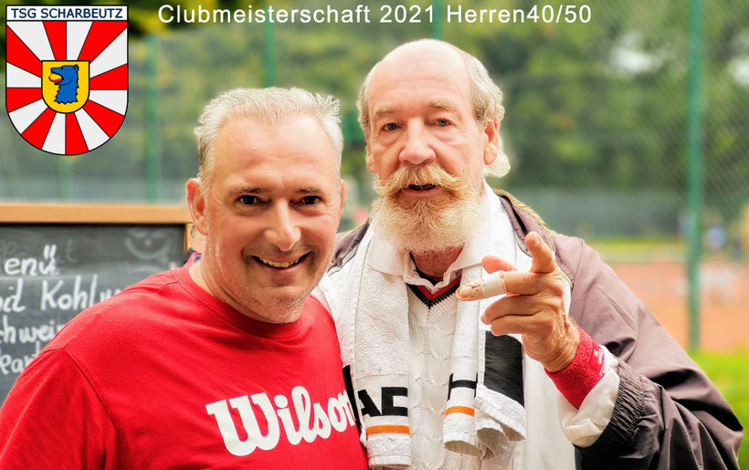 Herren-Einzel40/50 🥇 Peter Pavicic 3. Platz Claus Lecher