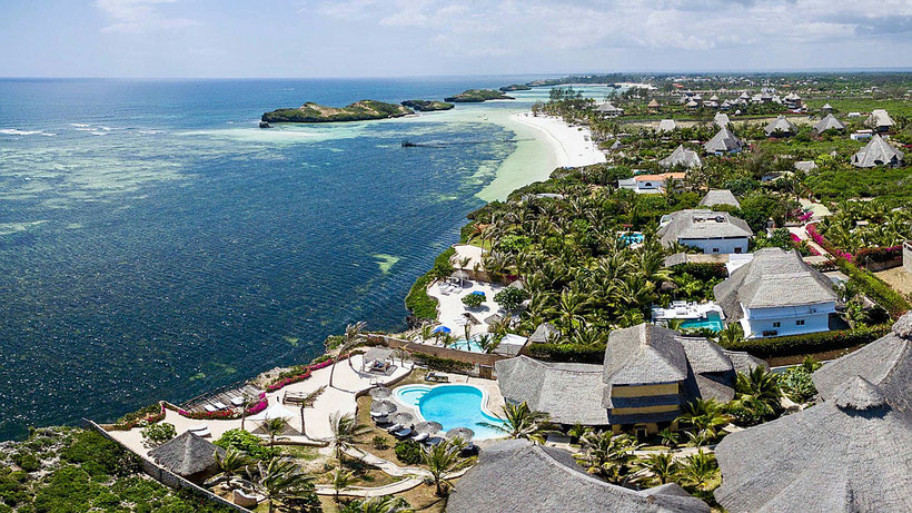 Watamu, in volo. Kenya