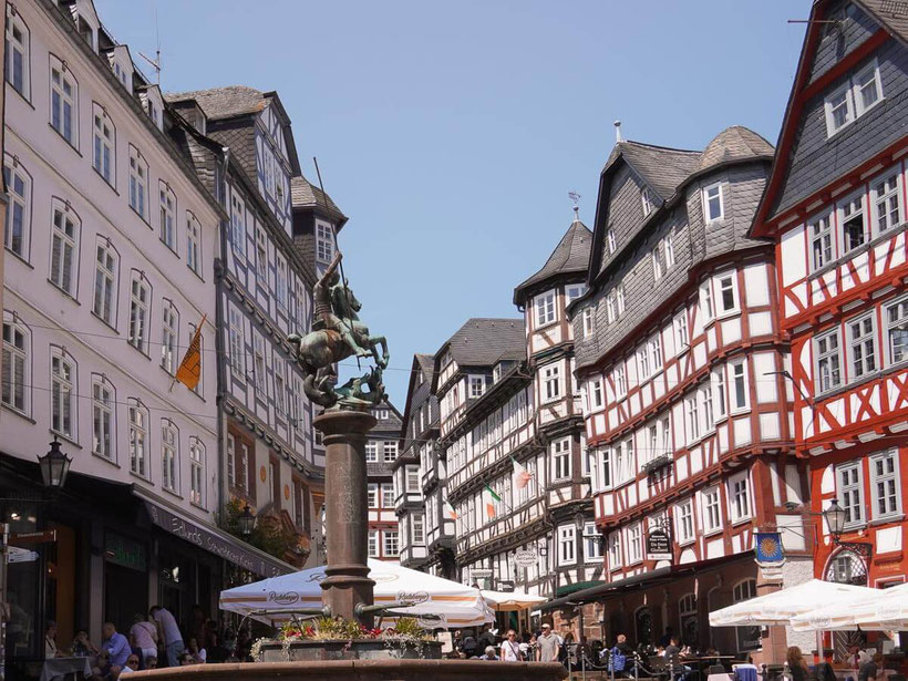 Marburg Sehenswürdigkeiten Marktbrunnen