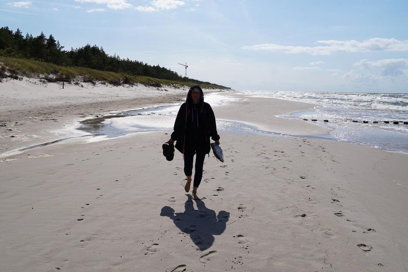 Kolberg Ostsee Urlaub Strand Dzwirzyno