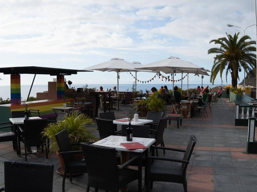 Tazacorte La Palma Plaza Aussichtsterrasse Cafés