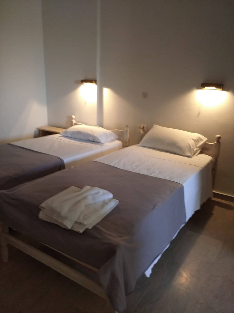 Apartment Erdgeschoß Zimmer mit 2 Einzellbetten