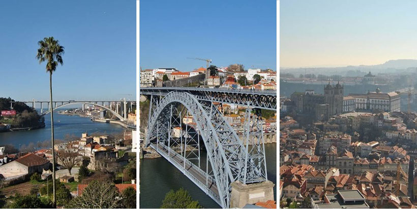 Porto - die besten Aussichtspunkte / schönste Aussicht Porto