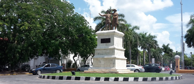 Monumento a los Montejo, Mérida