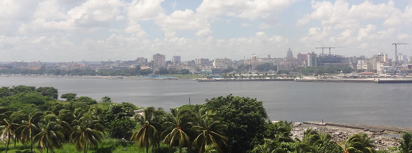 View from Castillo de los Tres Reyes del Morro, Havana, Cuba