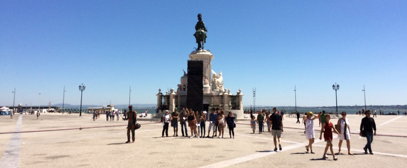 Praça do Comércio Lissabon