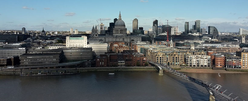 London in 3 Tagen - Sehenswürdigkeiten: Aussichtsplattform Tate Modern