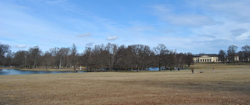 Park Drottningholm Palace Stockholm