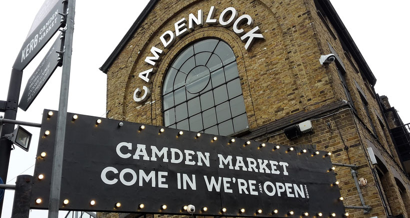 Top markets London - Camden Lock Market