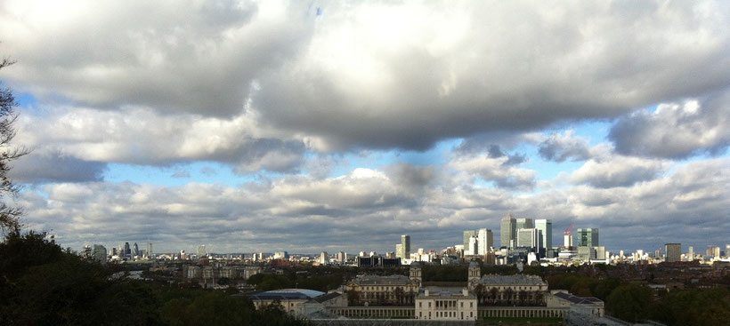 Viewpoints in London free of charge - Greenwich Park
