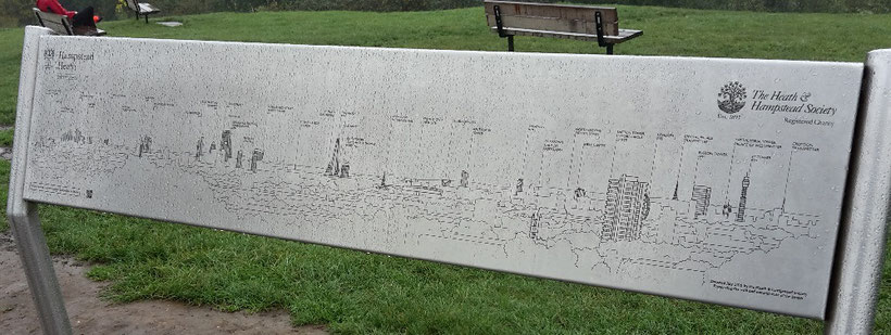 Aussichtspunkte Parliament Hill Hempstead Heath London