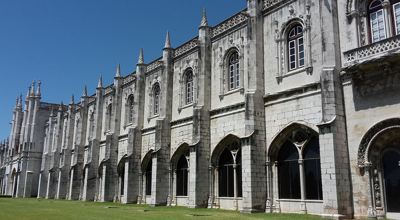 Kloster Mosteiro dos Jerónimos in Belem, Lissabon