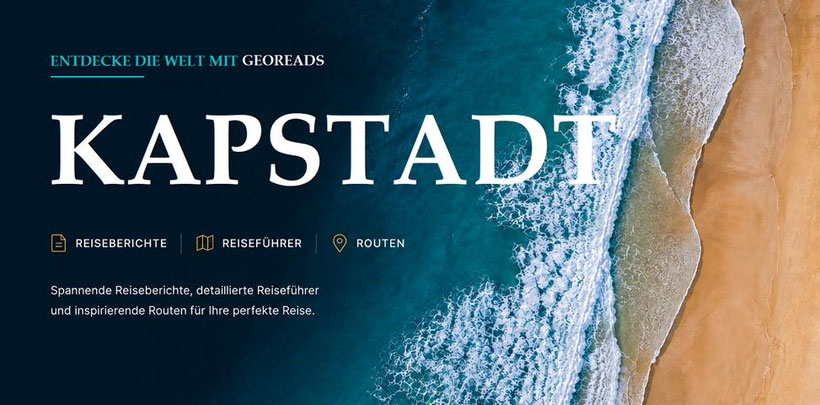 Wo der Kapstadt Reiseführer seine Schätze flüstert! ENTDECKE KAPSTADT Tipps voller kleiner Wunder! Mit bester Kapstadt Reiseführer Empfehlung.