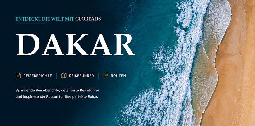 Wo der Dakar Reiseführer seine Schätze flüstert! ENTDECKE DAKAR Tipps voller kleiner Wunder! Mit bester Dakar Reiseführer Empfehlung.