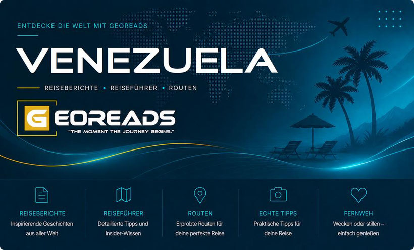 Wo der Venezuela Reiseführer seine Schätze flüstert! ENTDECKE VENEZUELA Tipps voller kleiner Wunder! Mit bester Venezuela Reiseführer Empfehlung.