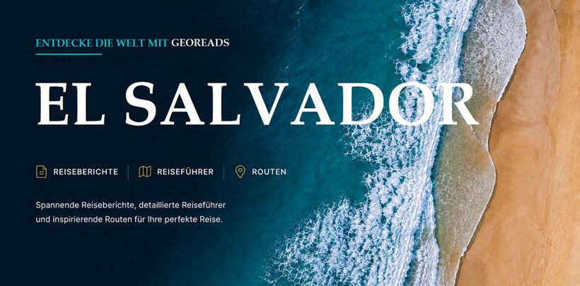 Wo der El Salvador Reiseführer seine Schätze flüstert! ENTDECKE EL SALVADOR Tipps voller kleiner Wunder! Mit bester El Salvador Reiseführer Empfehlung.