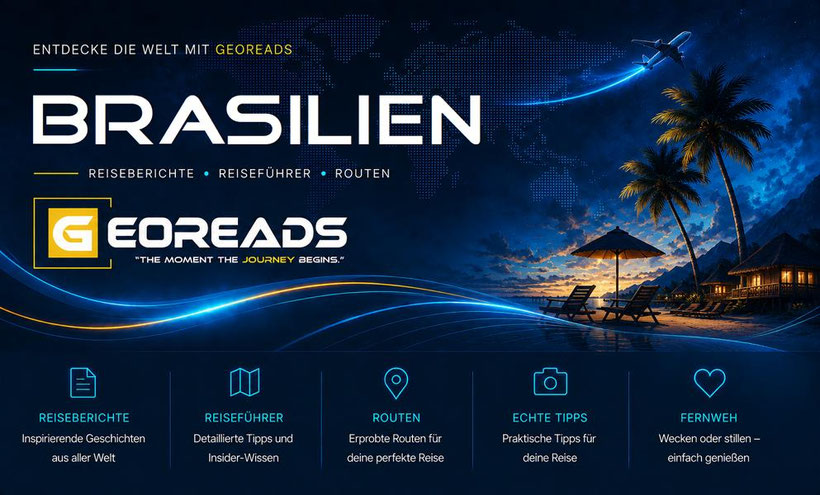 Wo der Brasilien Reiseführer seine Schätze flüstert! ENTDECKE BRASILIEN Tipps voller kleiner Wunder! Mit bester Brasilien Reiseführer Empfehlung.