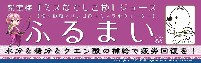 ミスなでしこⓇ ×マラソン 【ふるまい活動】アイコン 和×夢 nagomu farm