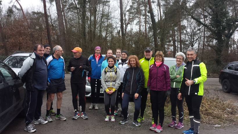 Lauftraining am 13.Januar 2018