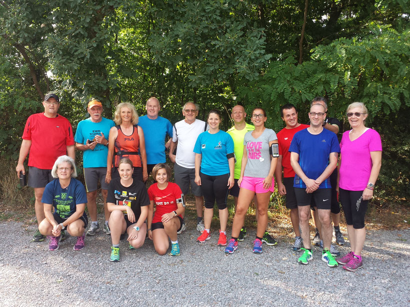 Lauftraining am 14.Juli 2017