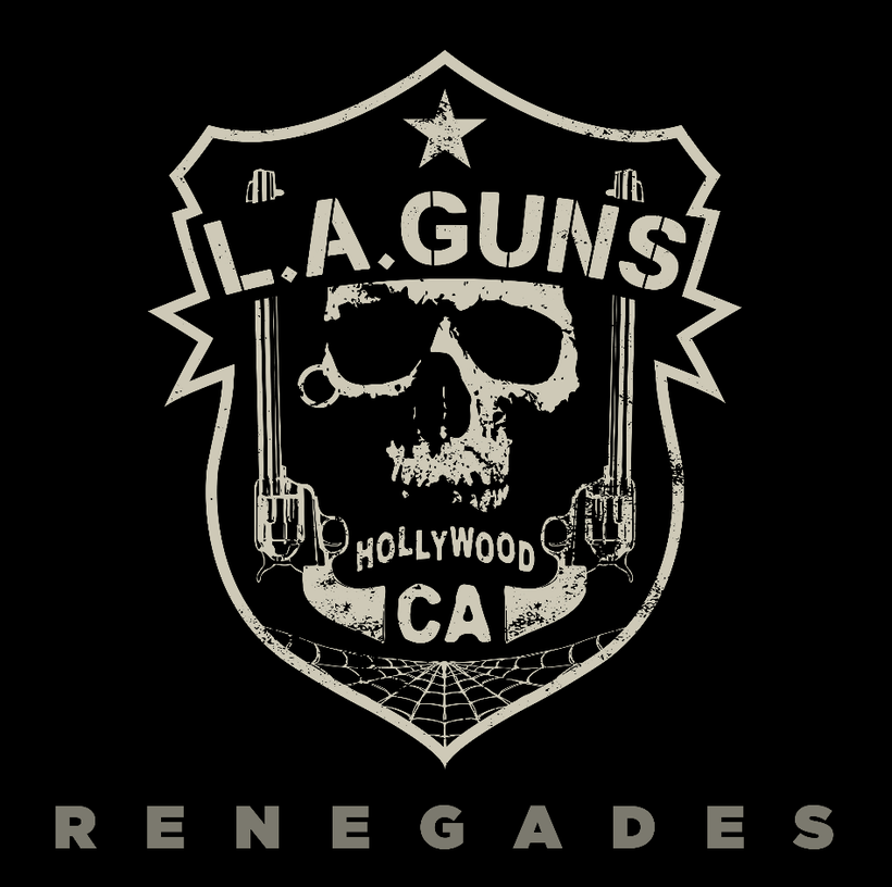 L.A. GUNS release new album 'Renegades' on 13th November, out on Golden Robot Records and available for pre-order now, rockers and other animals