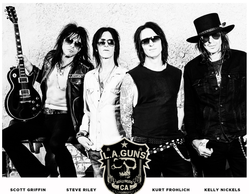 L.A. GUNS release new album 'Renegades' on 13th November, out on Golden Robot Records and available for pre-order now, rockers and other animals