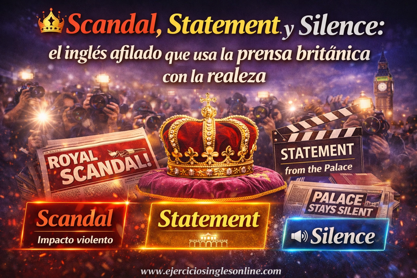 Scandal, Statement y Silence: el inglés afilado que usa la prensa británica con la realeza