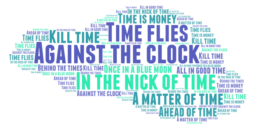 Idioms relacionadas con TIME en inglés