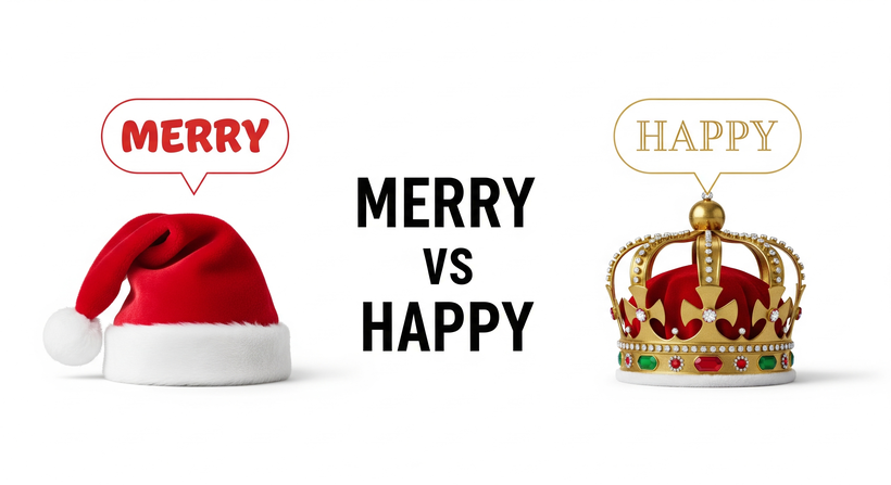 ¿"Merry Christmas" o "Happy Christmas"? La diferencia real (y lo que dice el Rey)