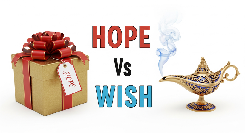 ¿"I hope" o "I wish"? La diferencia entre un deseo real y uno imposible esta Navidad