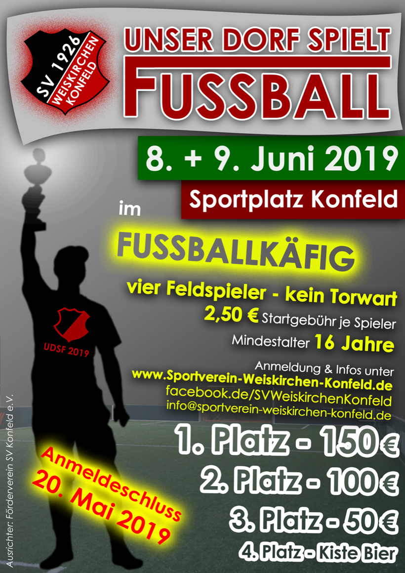 Unser Dorf spielt Fußball SV Weiskirchen Konfeld Weiskirchen Konfeld Holzbachtal-Stadion