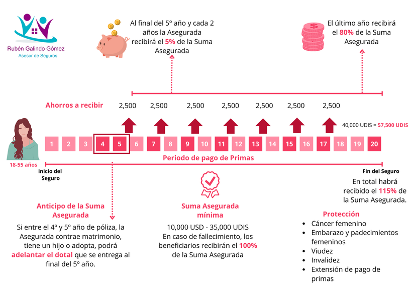 ¿Cómo funciona Vida Mujer?