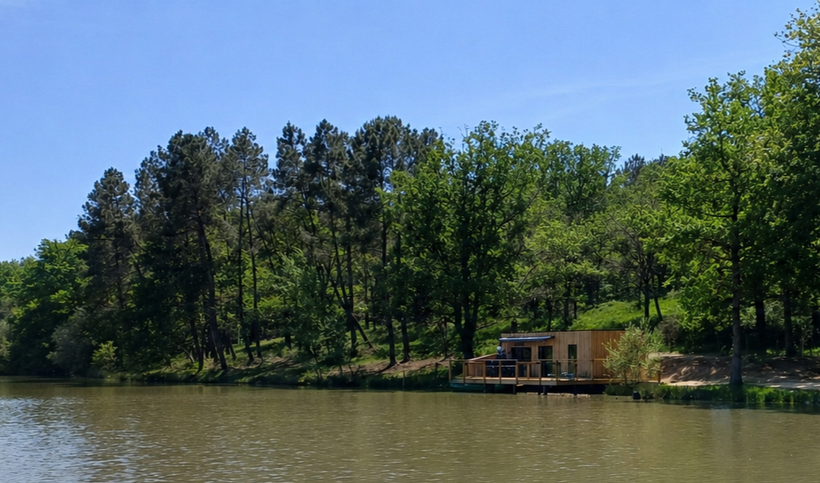 séjour peche en cabane