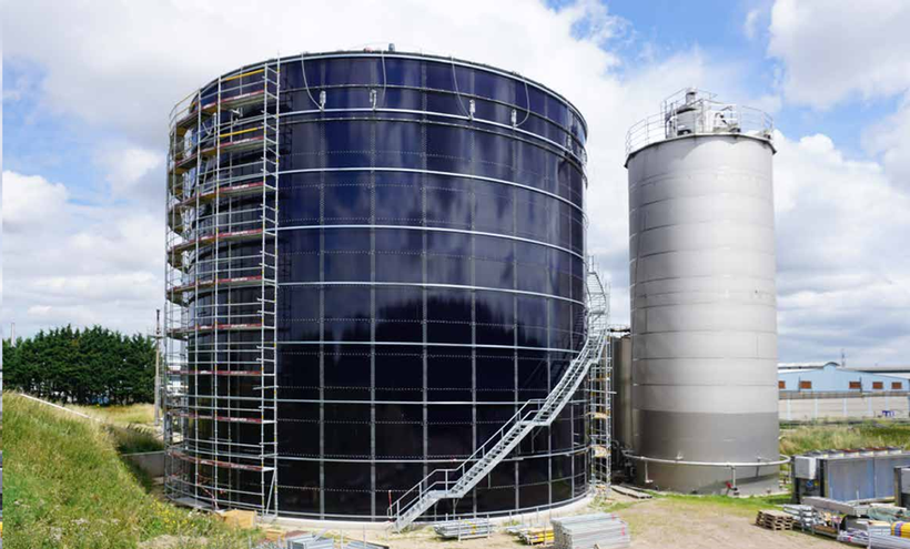 Tanques de acero vidriado para silos