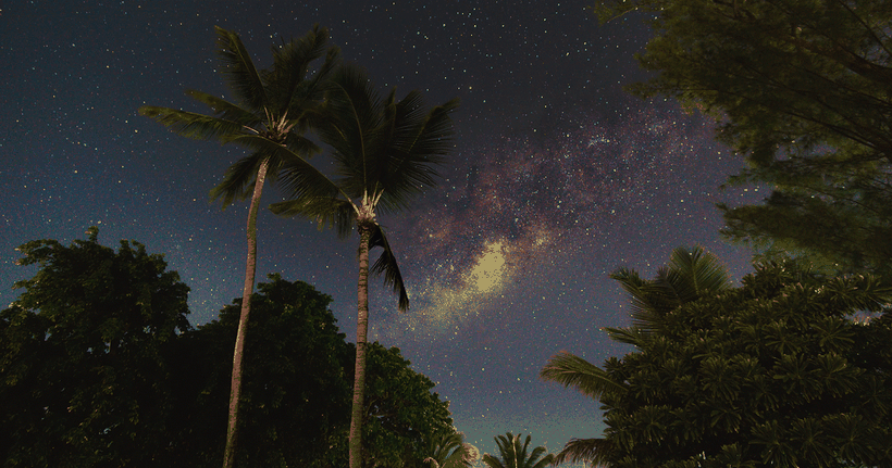 Mauritius Merville Beach Milky Way