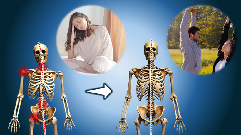 顎のズレを治すと骨格まで治り、不調が消える