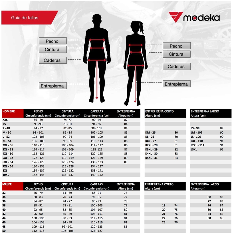 Guía De Talla Pantalon Dainese Hombre S En Dainese Guia De Talles