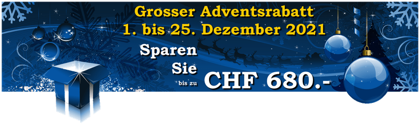 Elite Flights, Banner Weihnachten 2020, grosser Adventsrabatt vom1. - 25. Dezember
